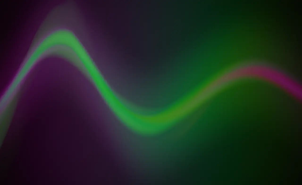 Luxaudica's Ribbon scene, rendered live